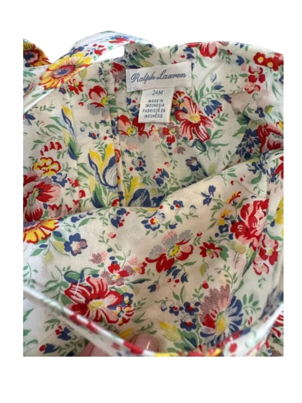 Ralph Lauren Floral Sundress & Bloomers 24M 🌸✨ Vintage Style Set